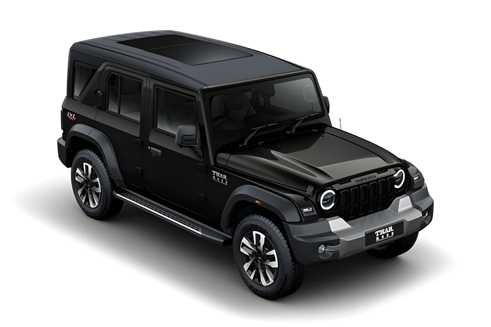 Mahindra Thar Roxx Stealth Black color