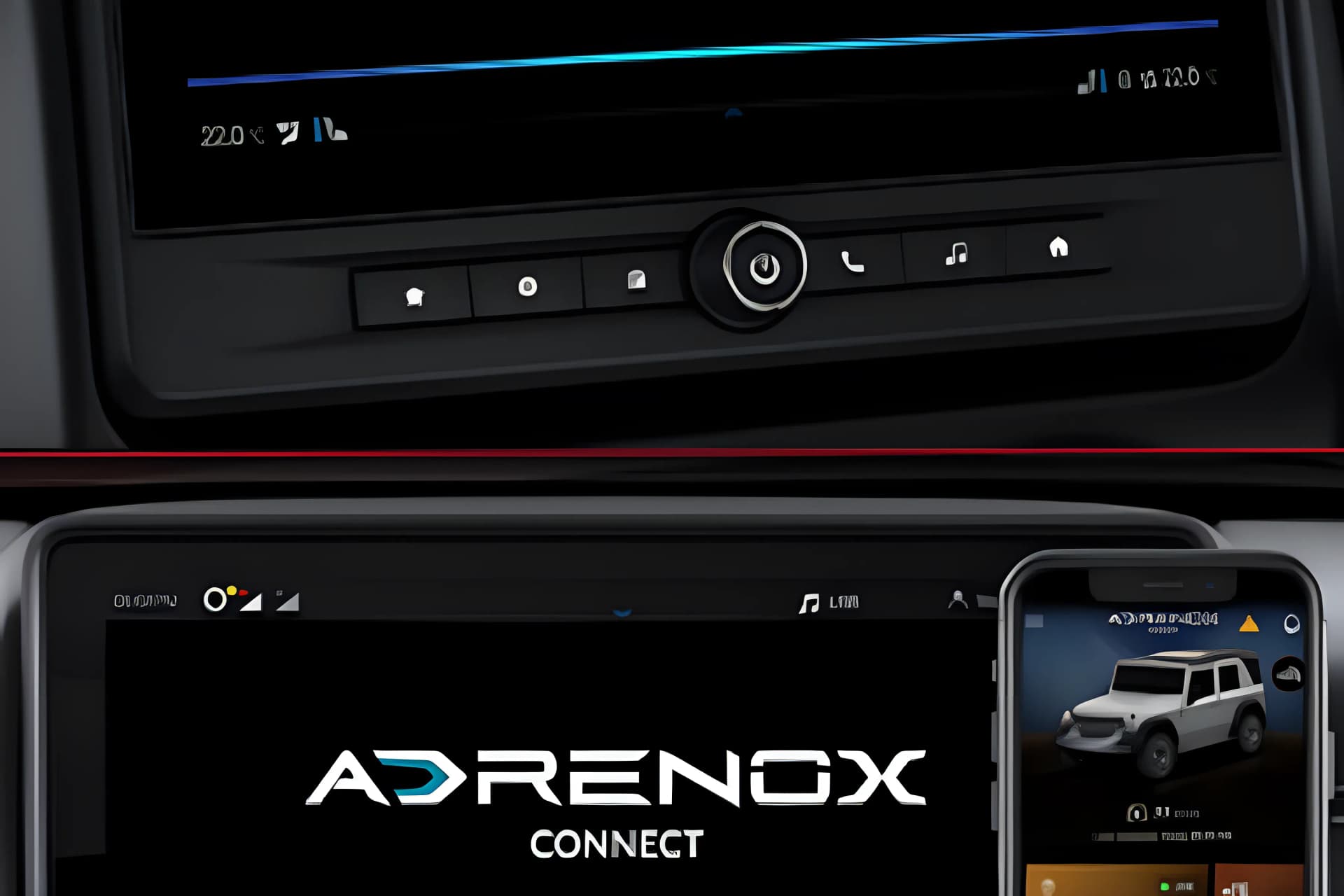 Mahindra Thar Roxx Remote Function View