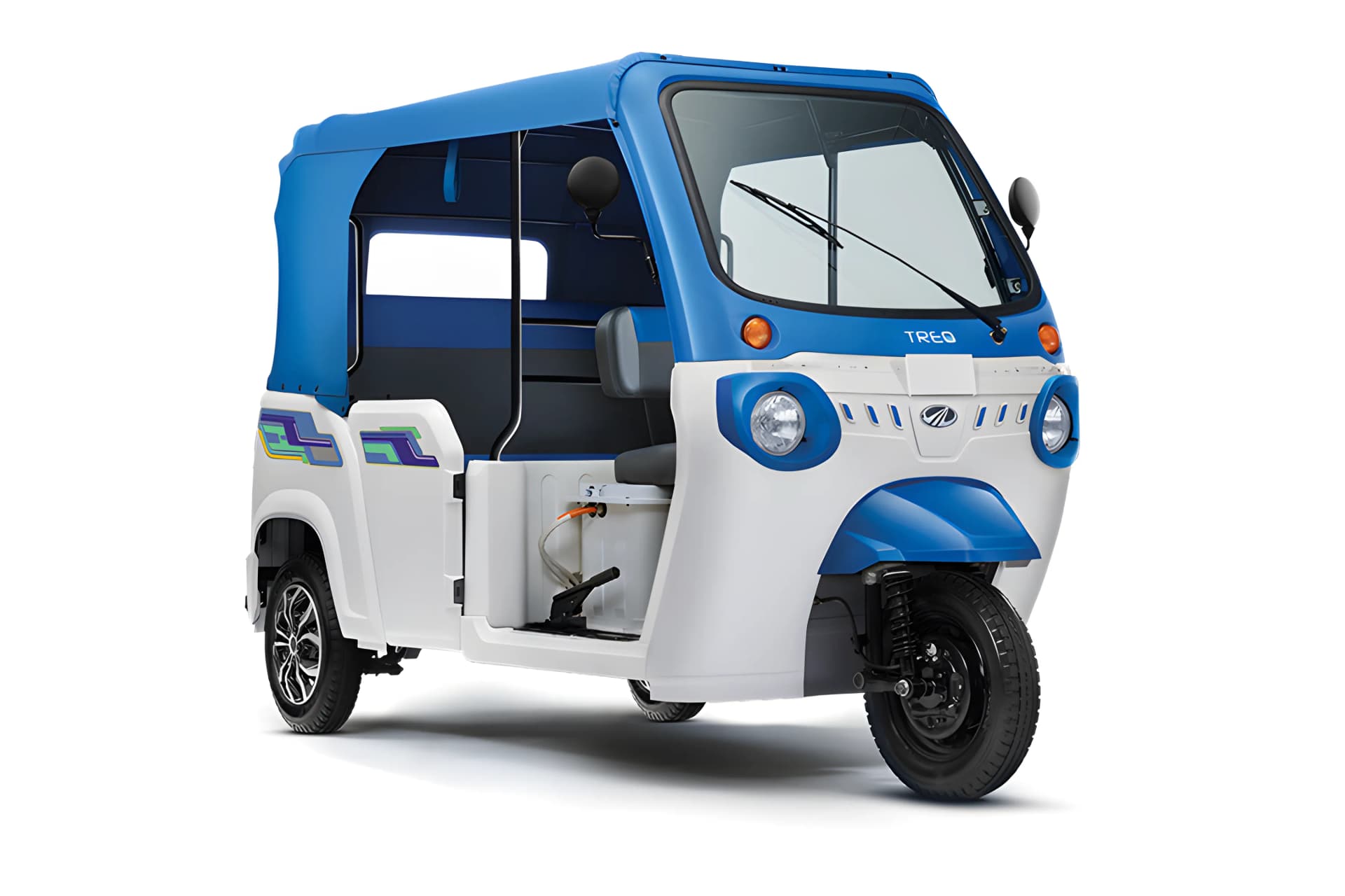 Mahindra Treo White color