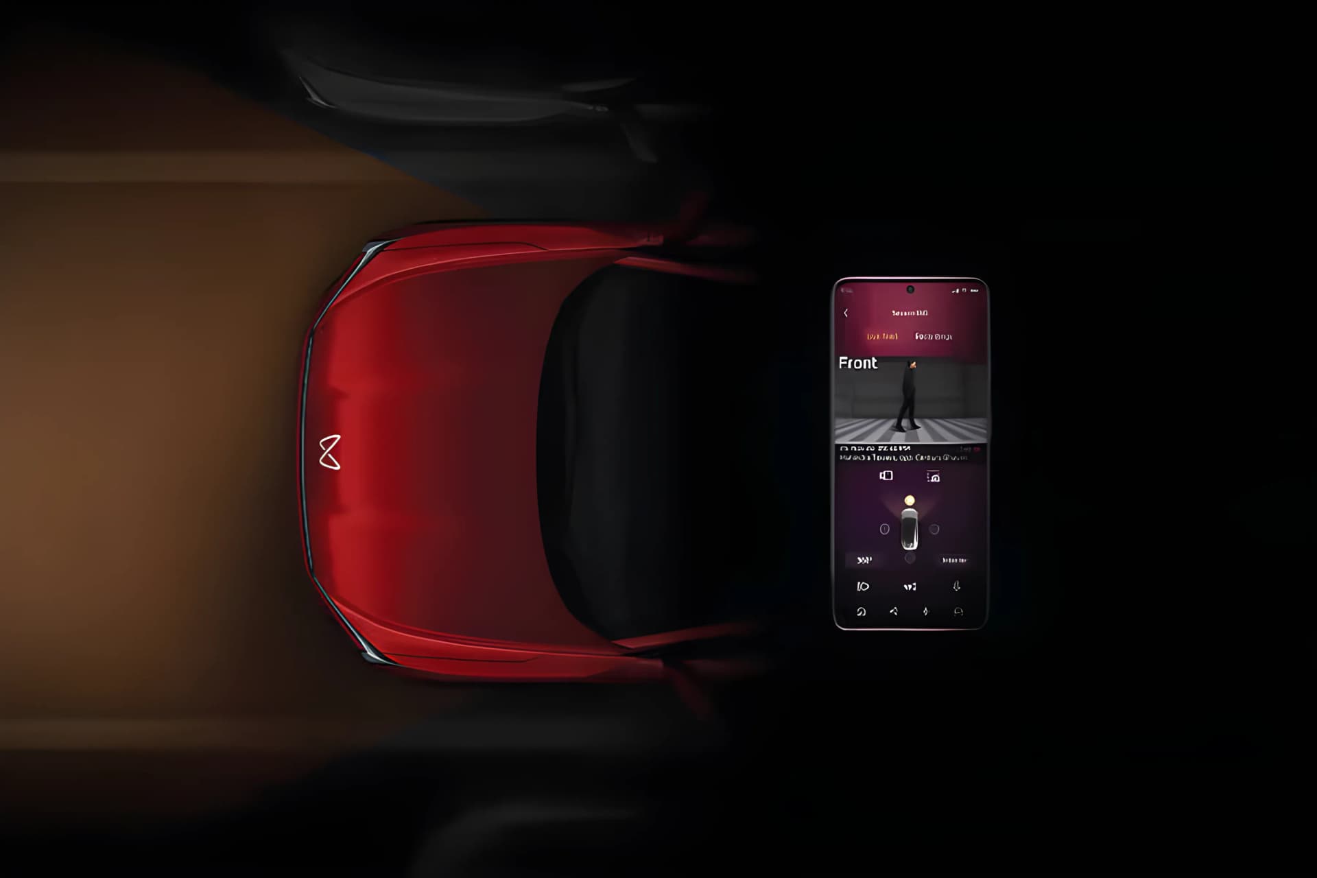 Mahindra XEV 9E Electric Roof View