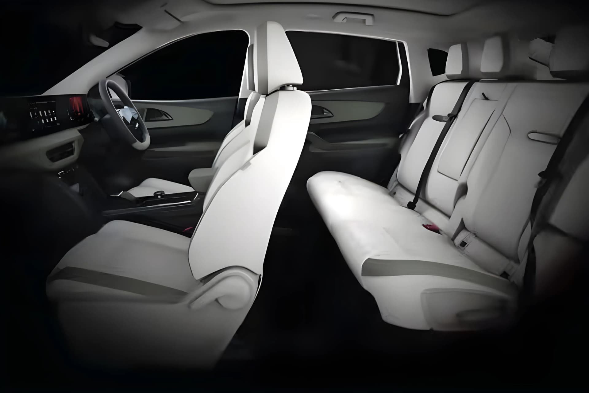 Mahindra XEV 9E Electric Rear Seat View