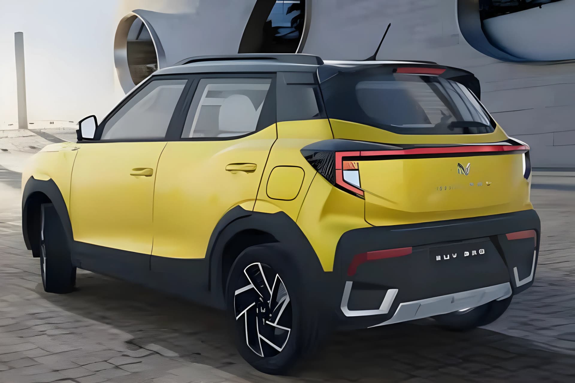 Mahindra XUV 3XO Rear Left View
