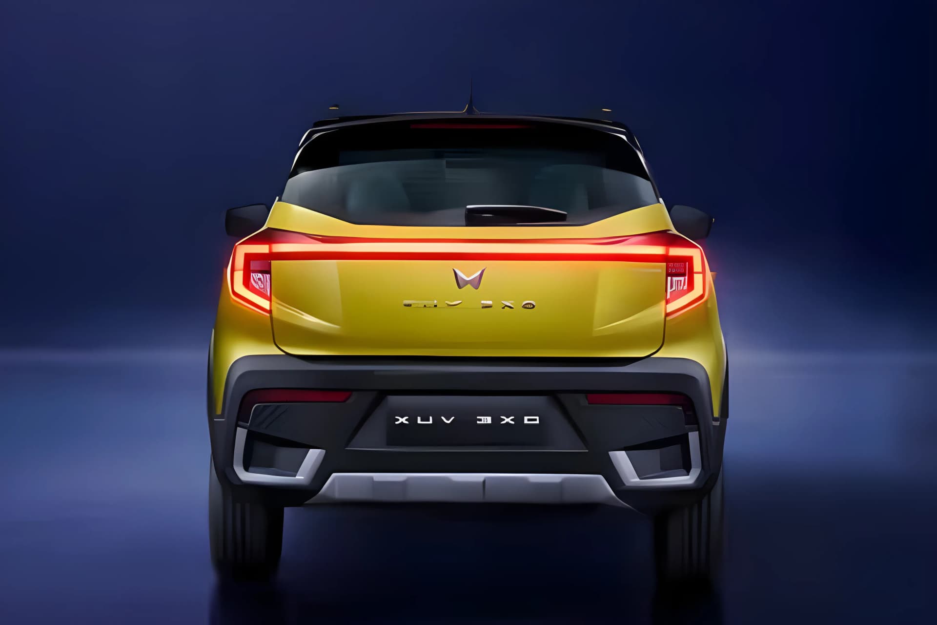 Mahindra XUV 3XO Rear View