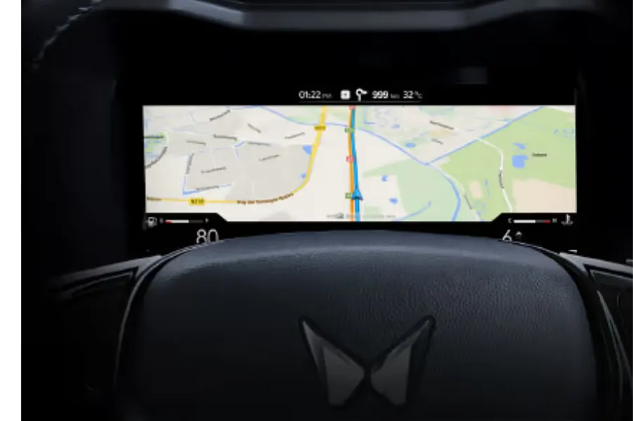 Mahindra XUV 3XO Google Map View