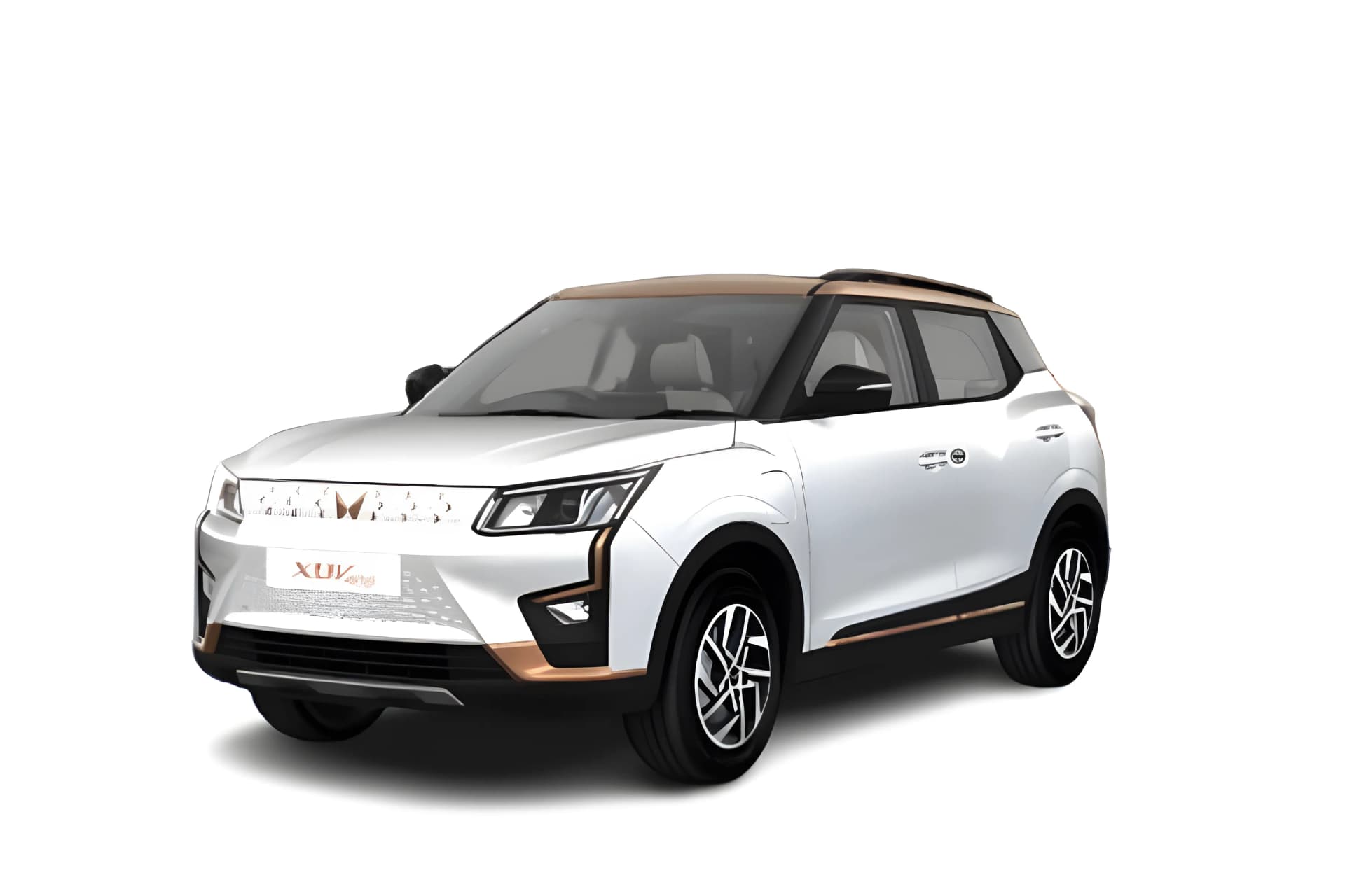 Mahindra XUV 400 EV Everest White color