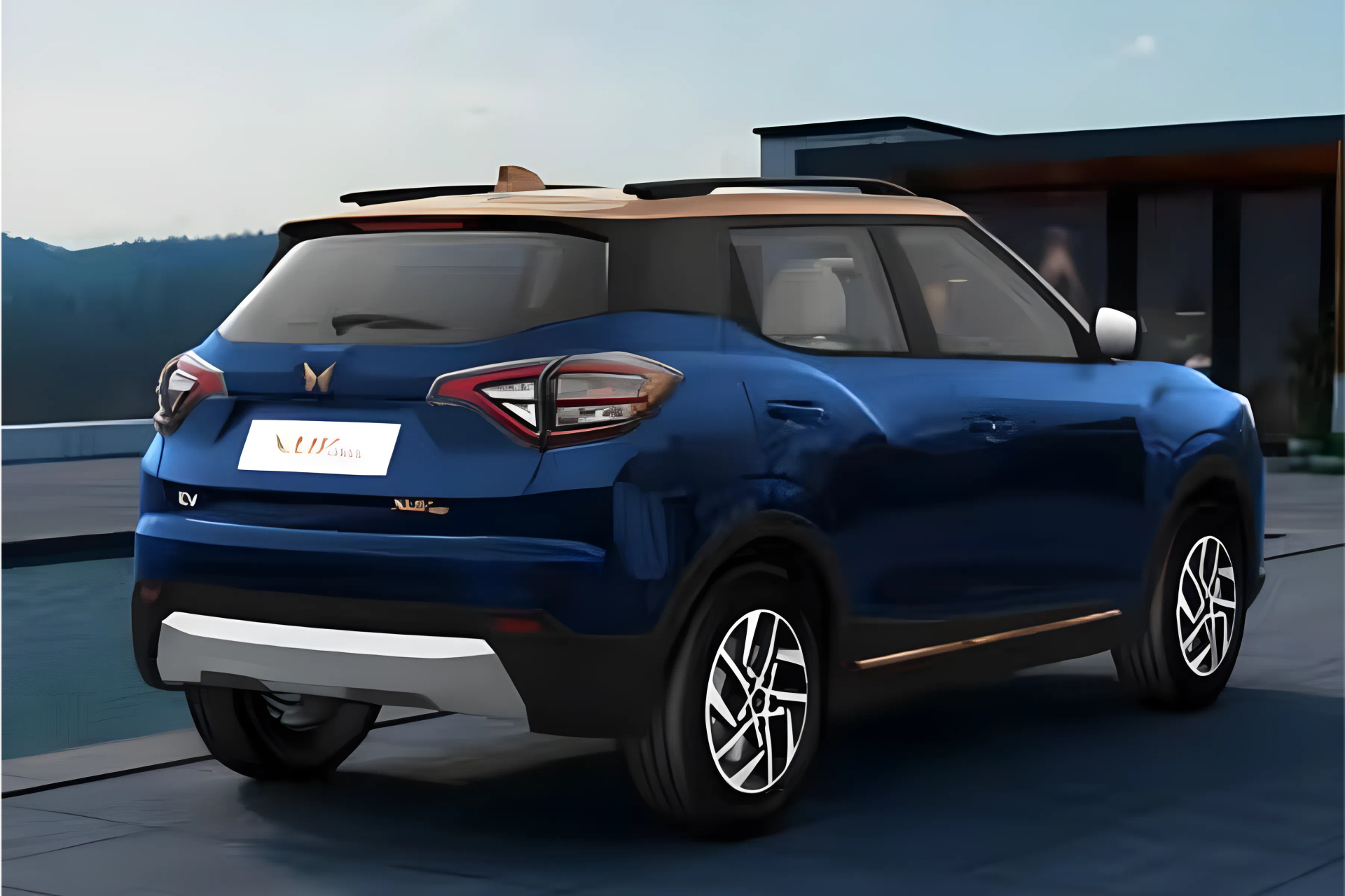 Mahindra XUV 400 EV Rear Right View