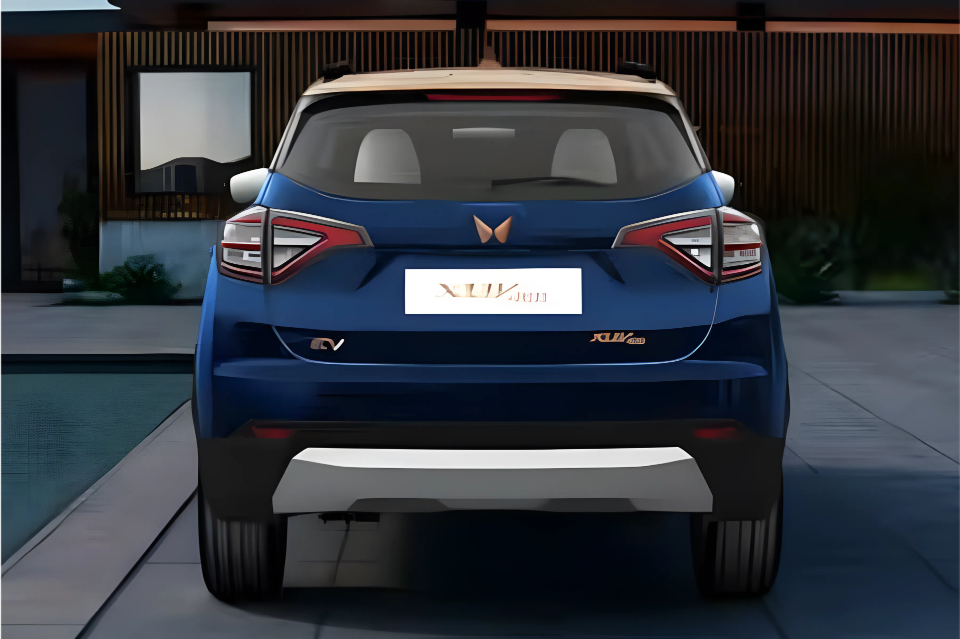 Mahindra XUV 400 EV Rear View