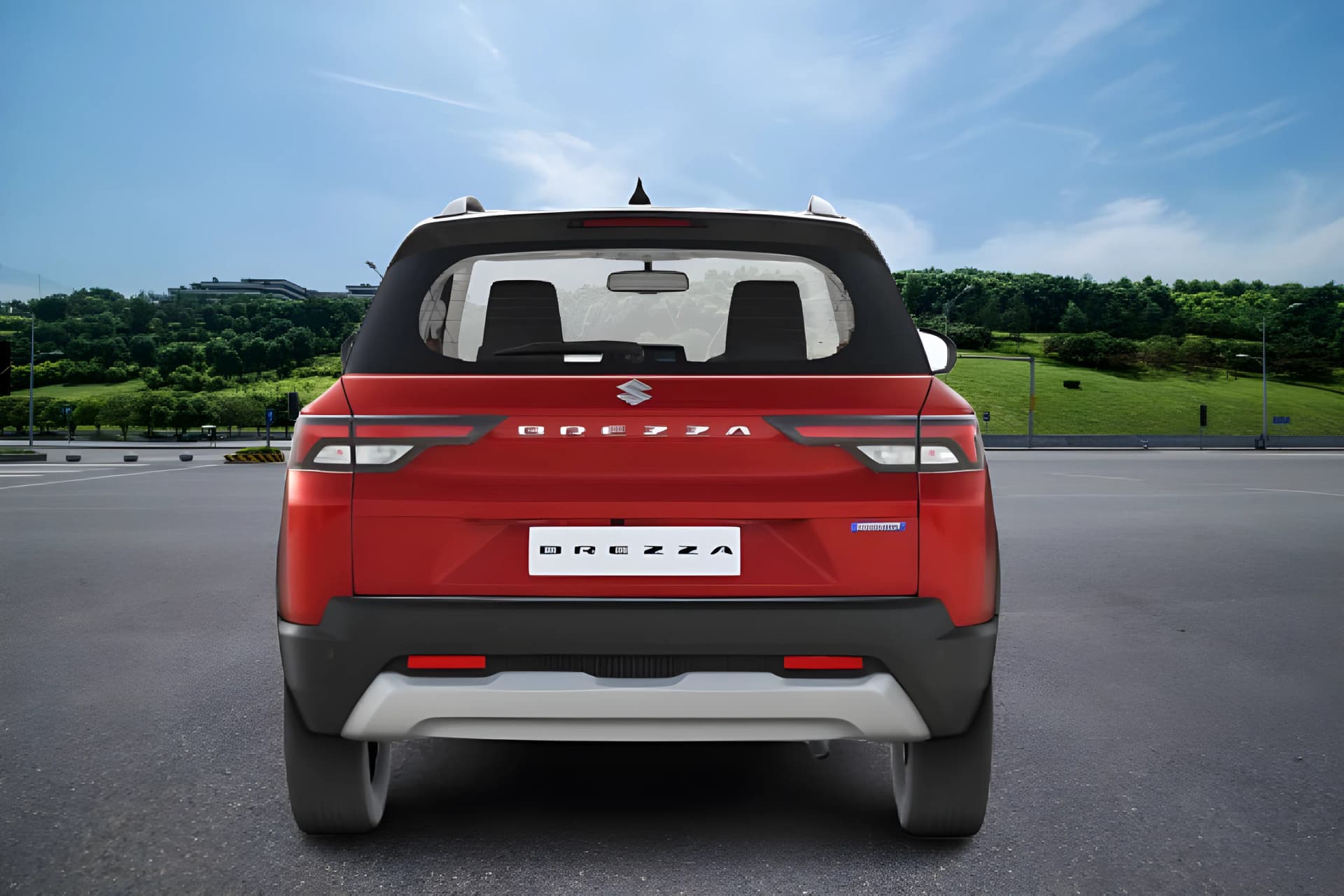 Maruti Suzuki Brezza Rear Side View
