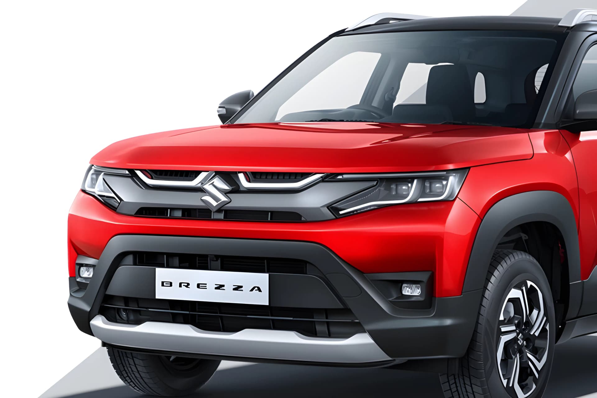Maruti Suzuki Brezza Front Bumper View