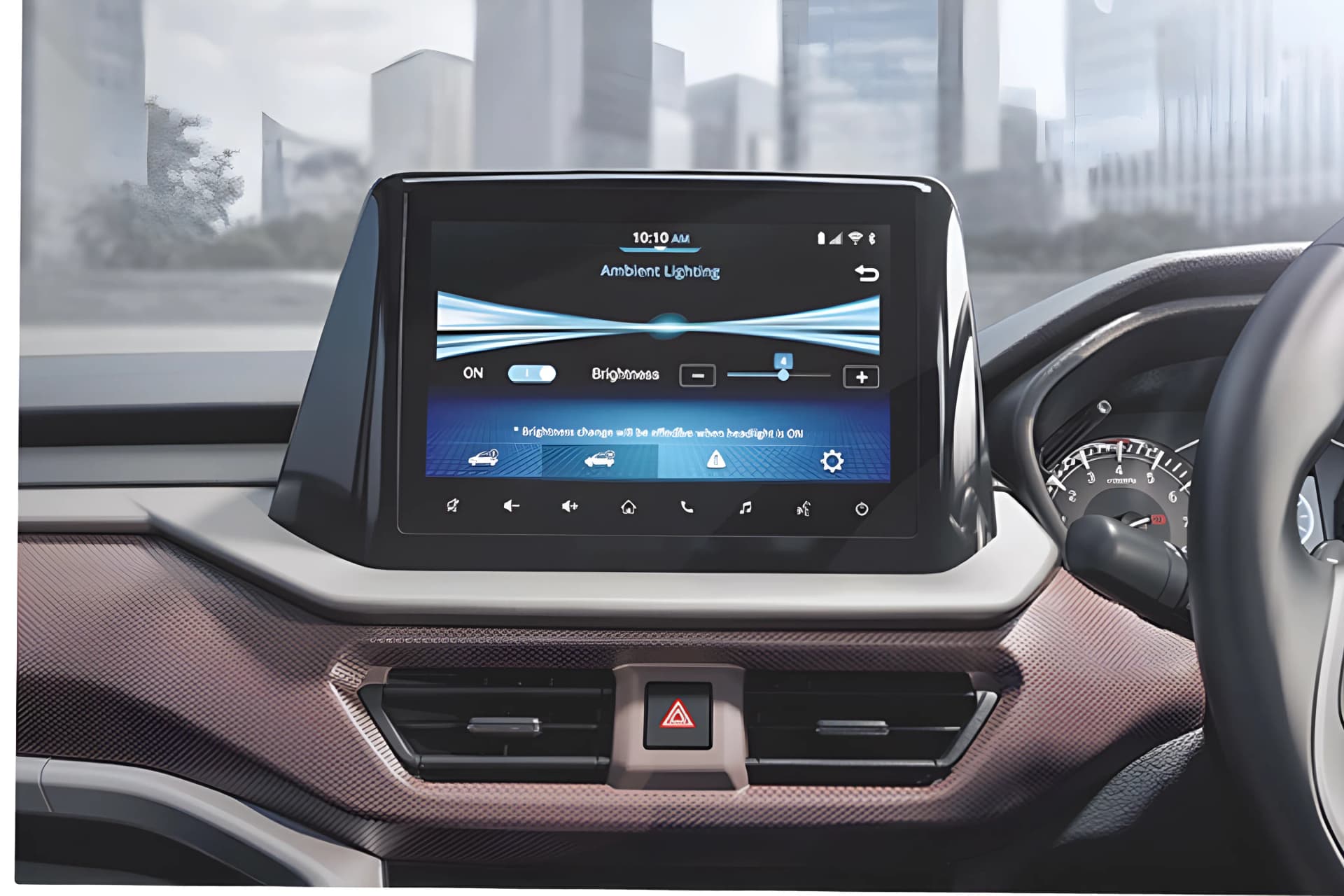 Maruti Suzuki Brezza Display View