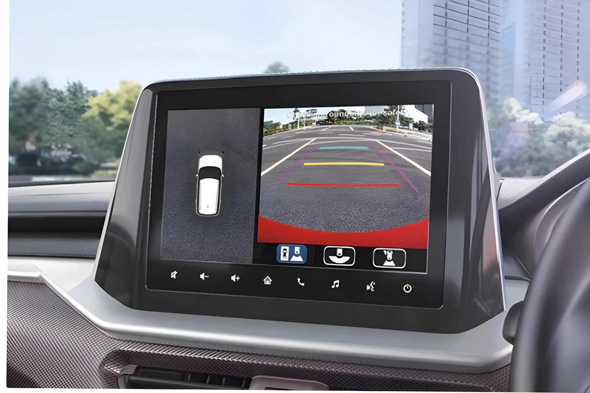 Maruti Suzuki Brezza 360 Degree Camera View