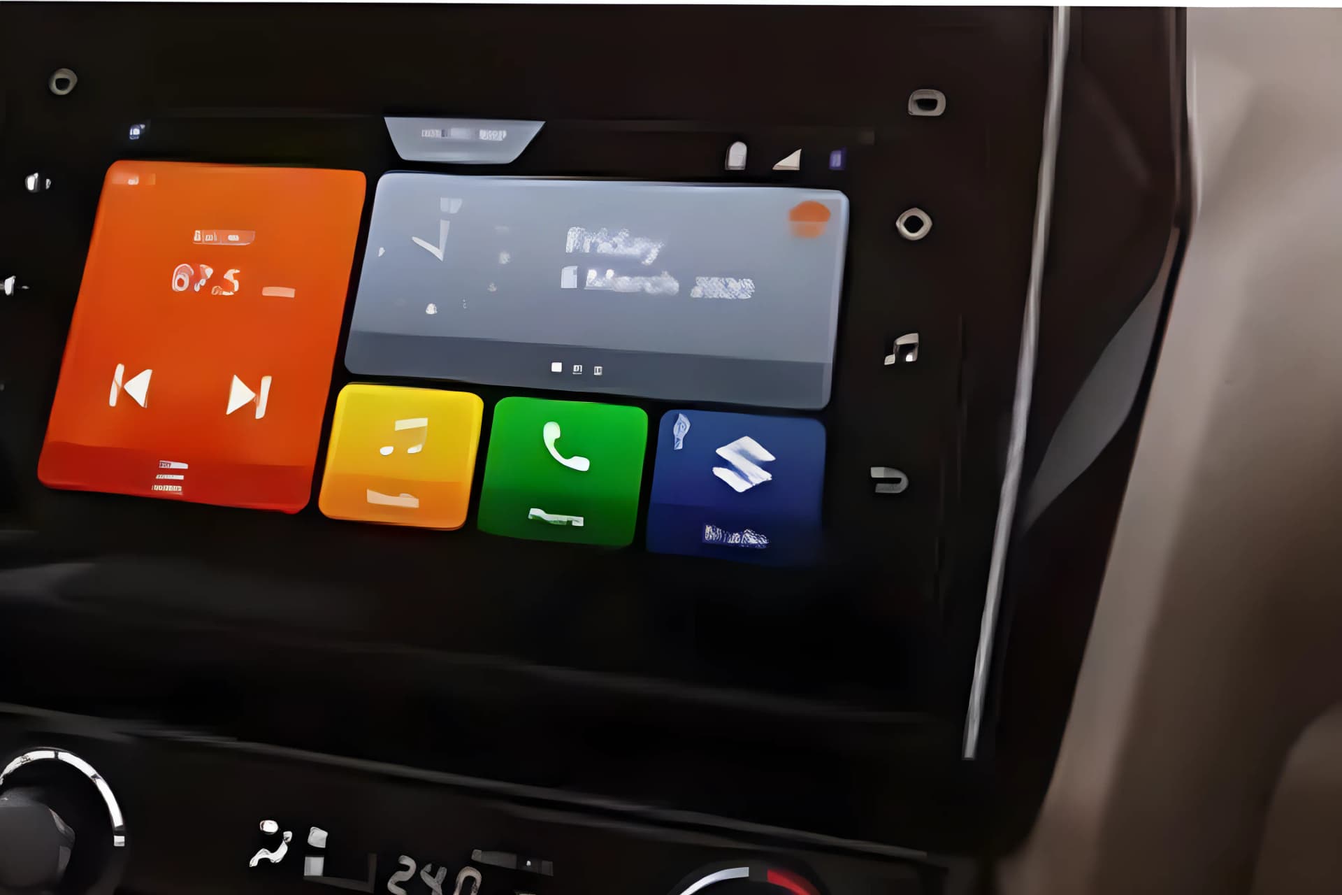 Maruti Suzuki Dzire Touch Screen View
