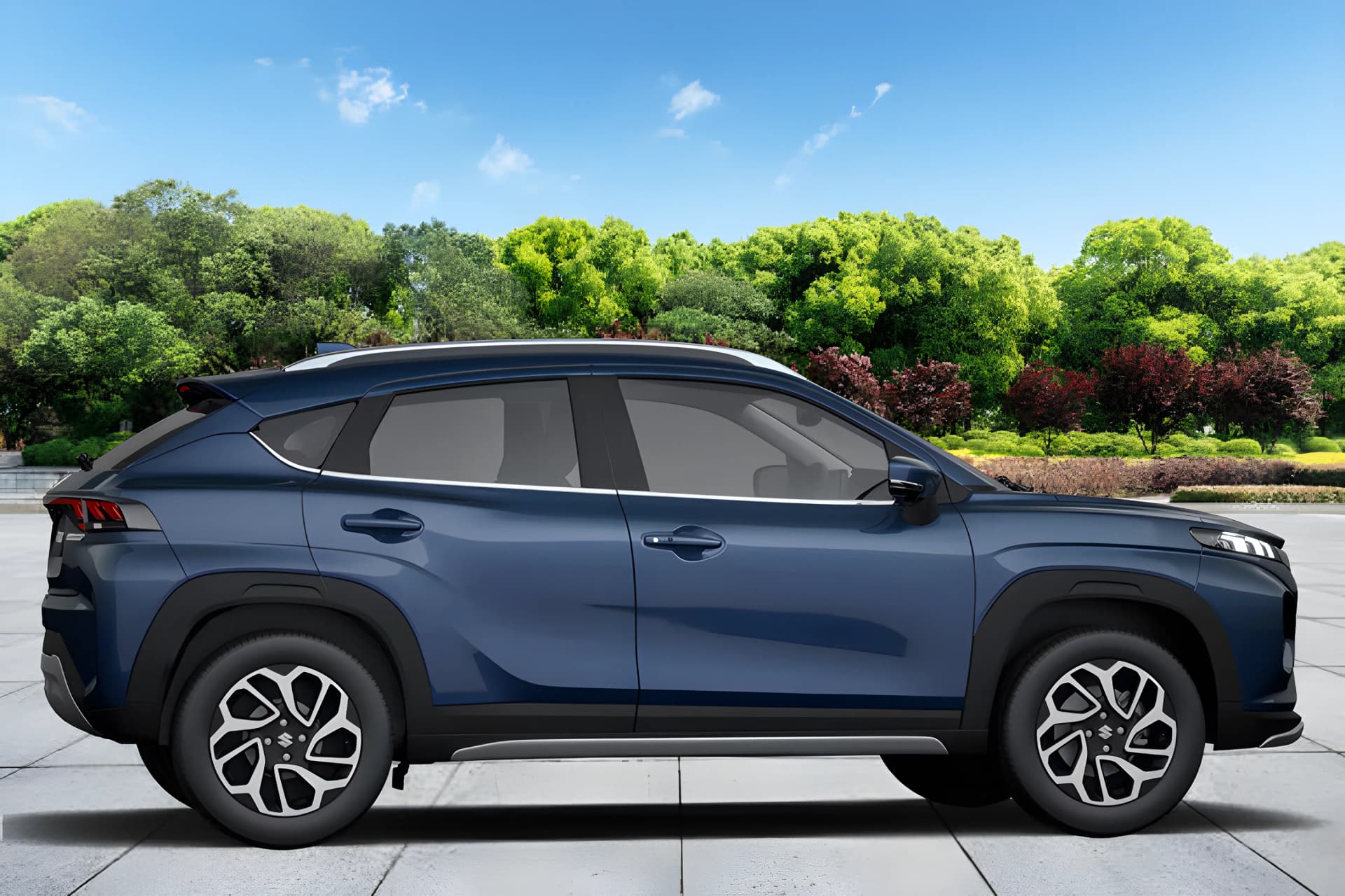 Maruti Suzuki Fronx Right Side View