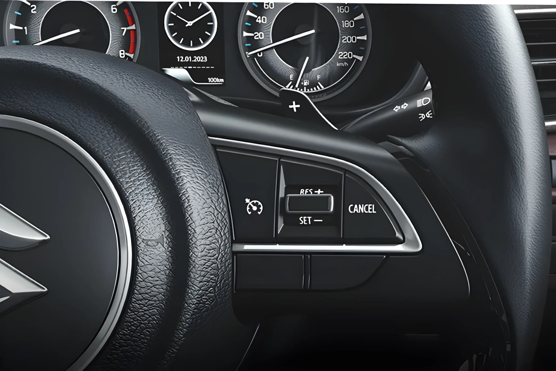 Maruti Suzuki Fronx Steering Wheel Button View