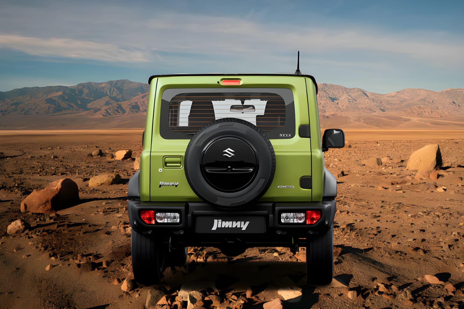 Maruti Suzuki Jimny Rear View