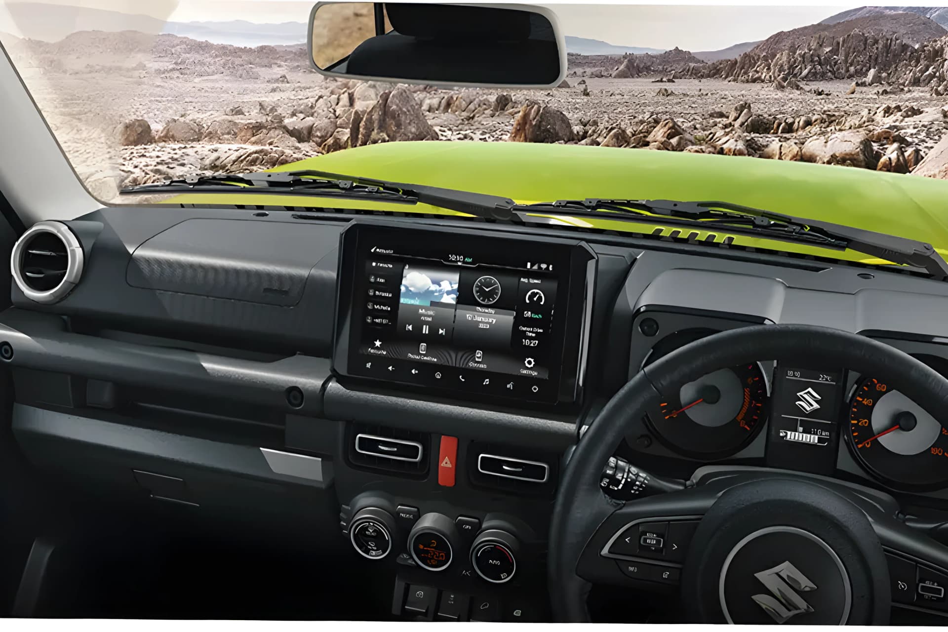 Maruti Suzuki Jimny Dashboard View