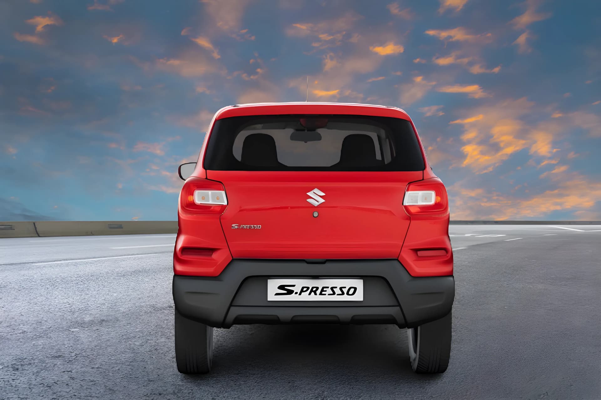 Maruti Suzuki S Presso Rear View