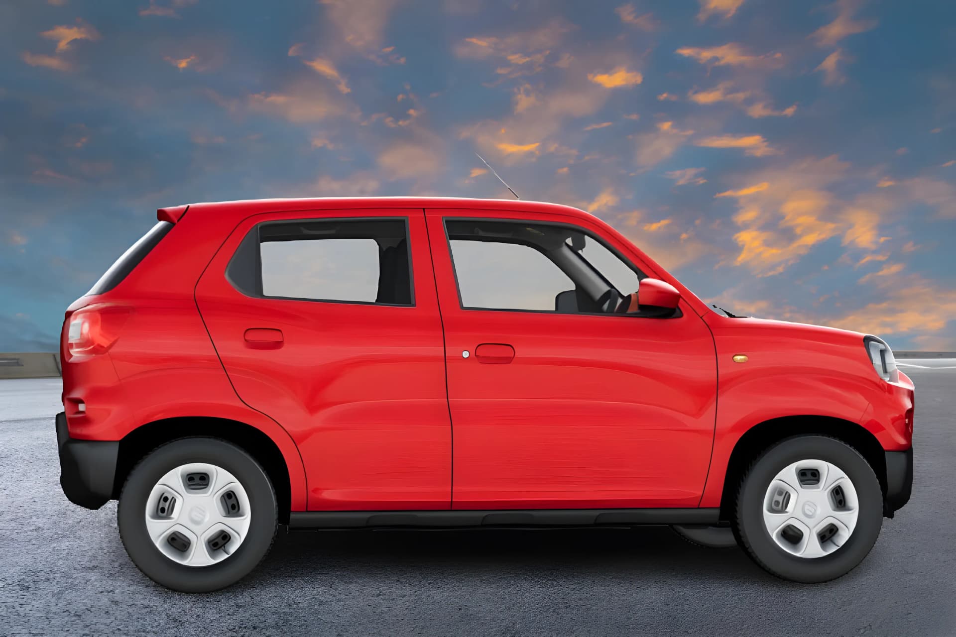 Maruti Suzuki S Presso Right Side View
