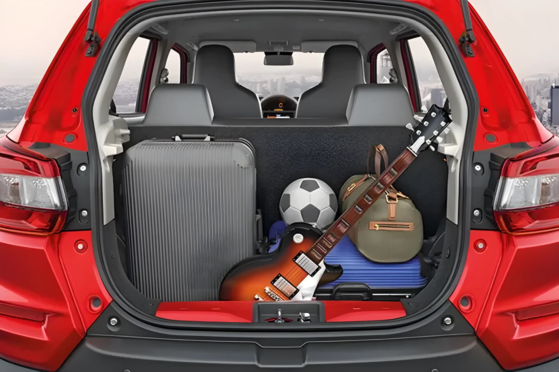 Maruti Suzuki S Presso Boot Space View