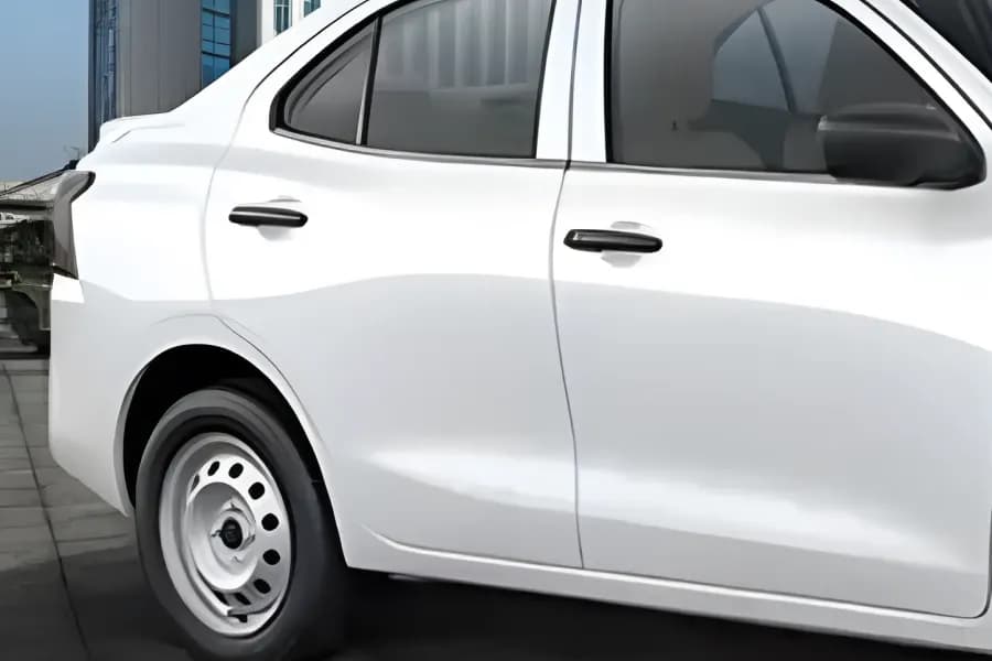 Maruti Tour S Rear Wheel View