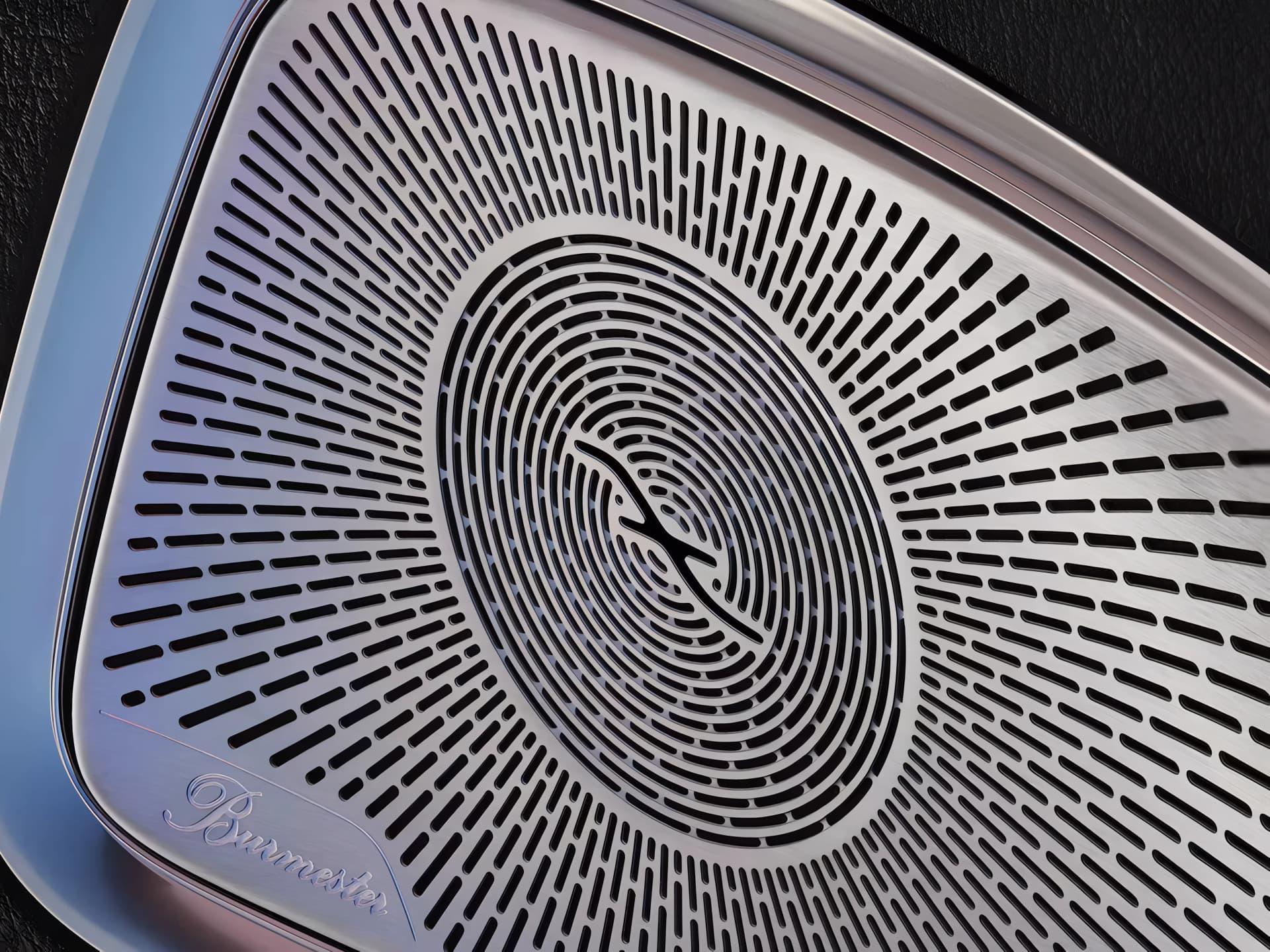 Mercedes Benz AMG C Class Sedan Burmester Car Speaker Grille View