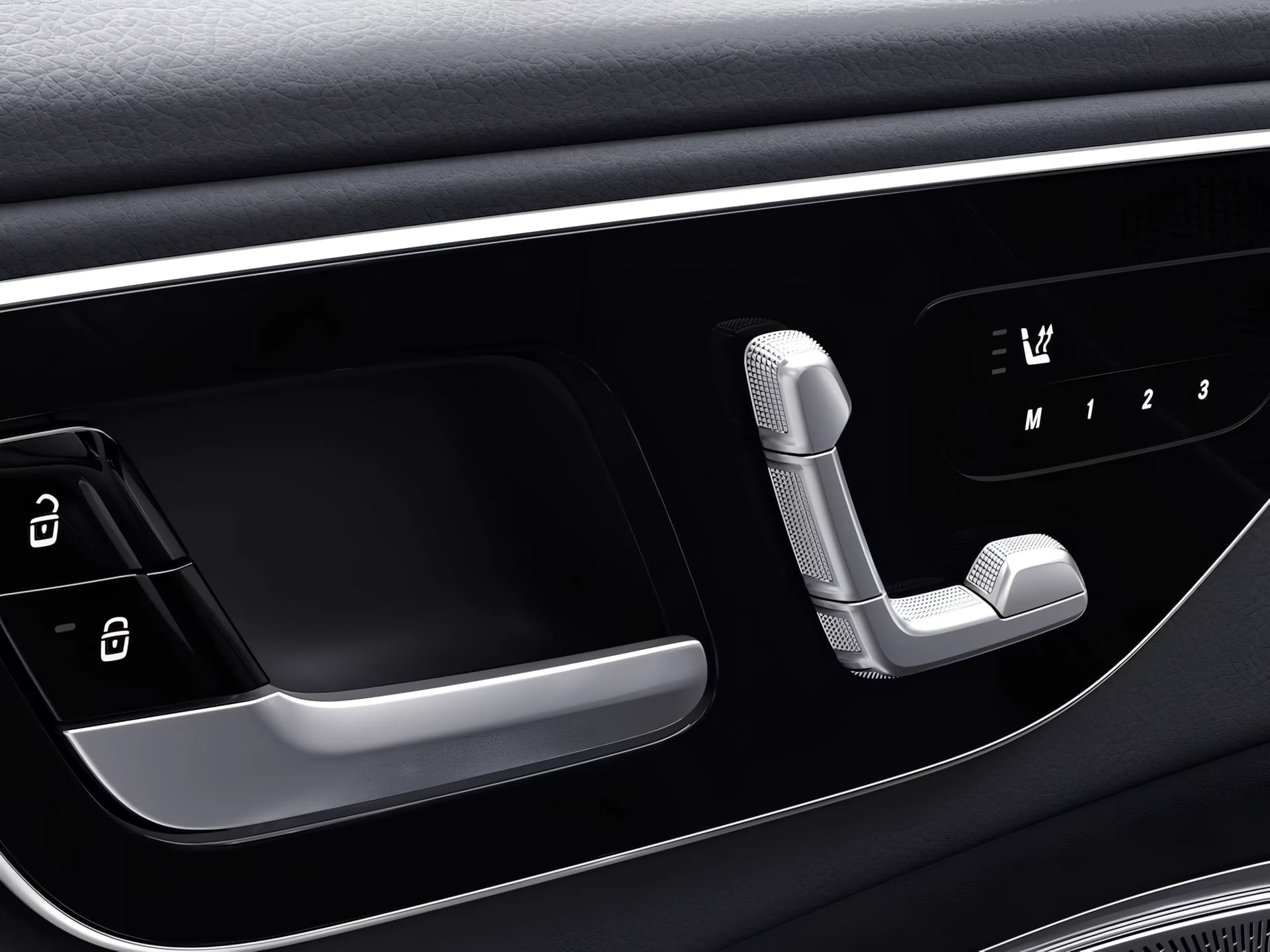 Mercedes Benz C Class Power Adjustable Seat Button View
