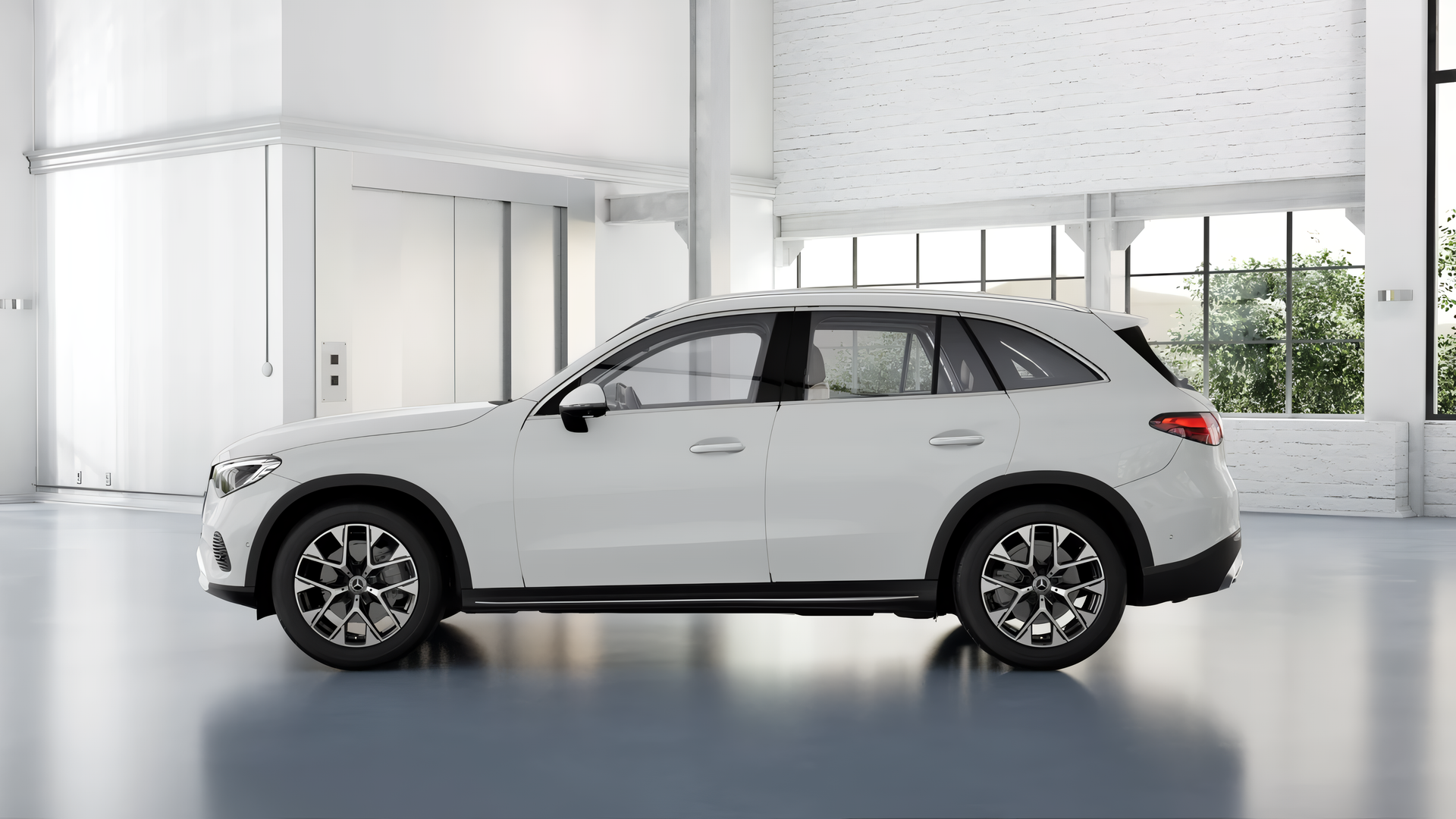Mercedes Benz GLC Right Side View