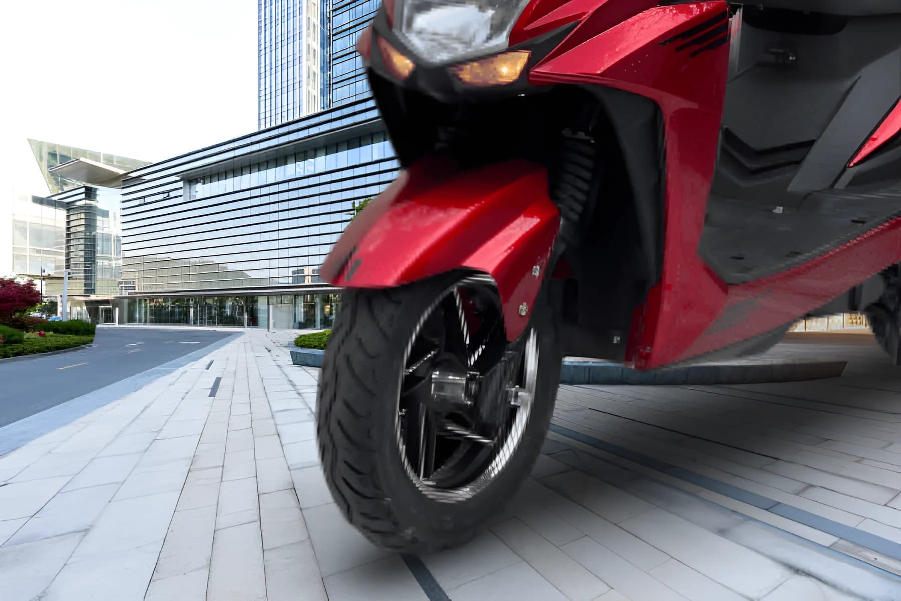 Nij Automotive Accelero R14 EV Front Tyre View