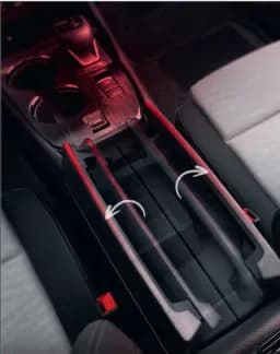 Nissan X Trail Car Console Storage Compartment View