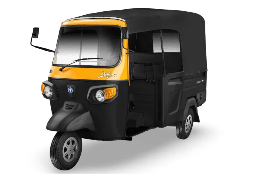Piaggio Ape Auto Plus Black color