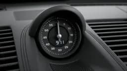 Porsche 911 Digital Clock View