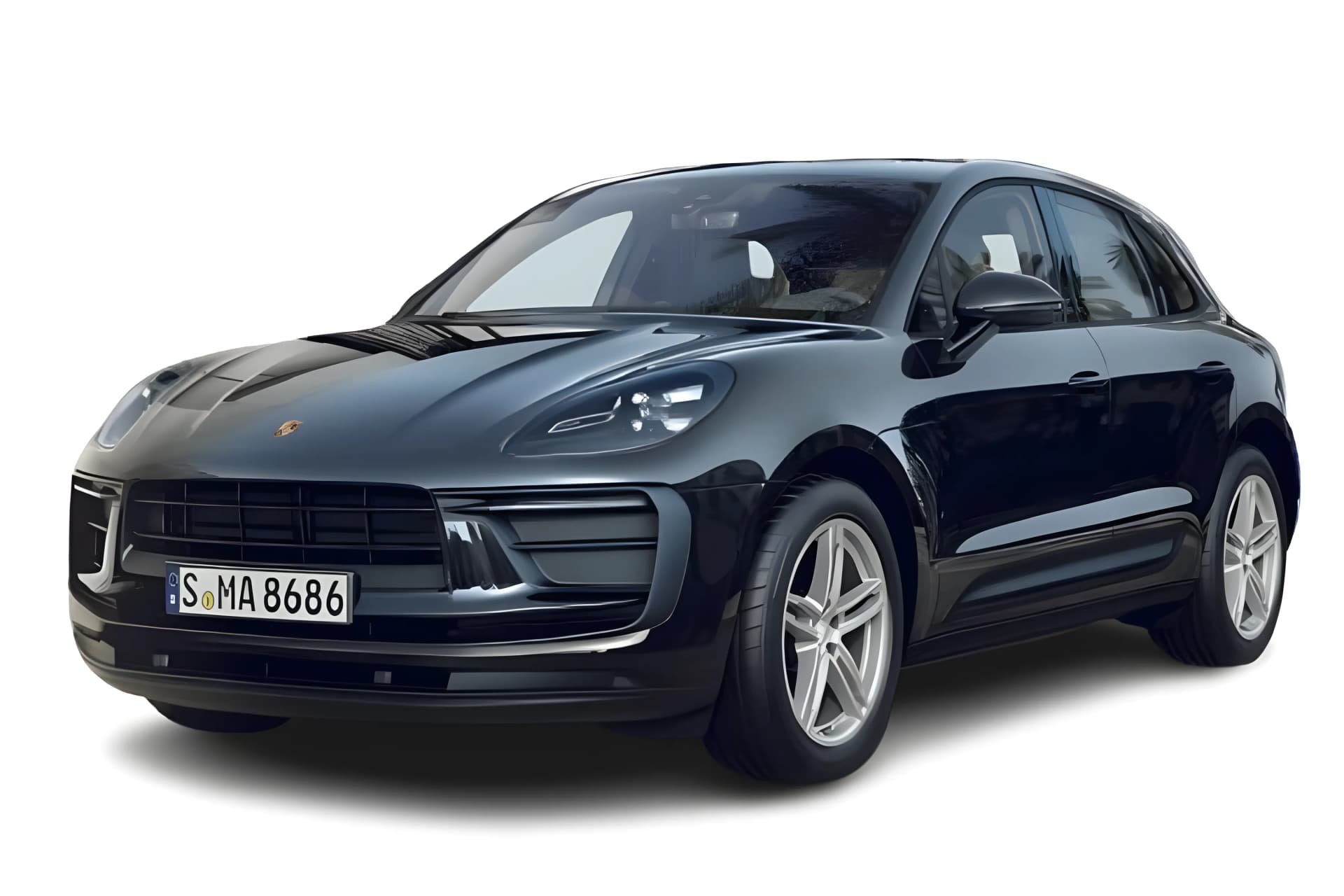 Porsche Macan Black  color