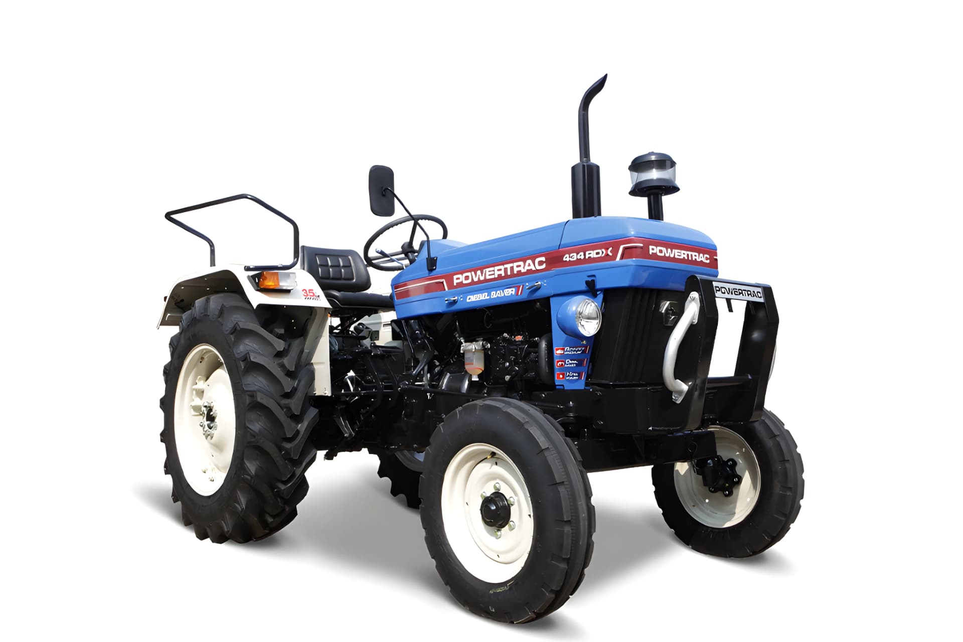 Powertrac 434 RDX Blue color