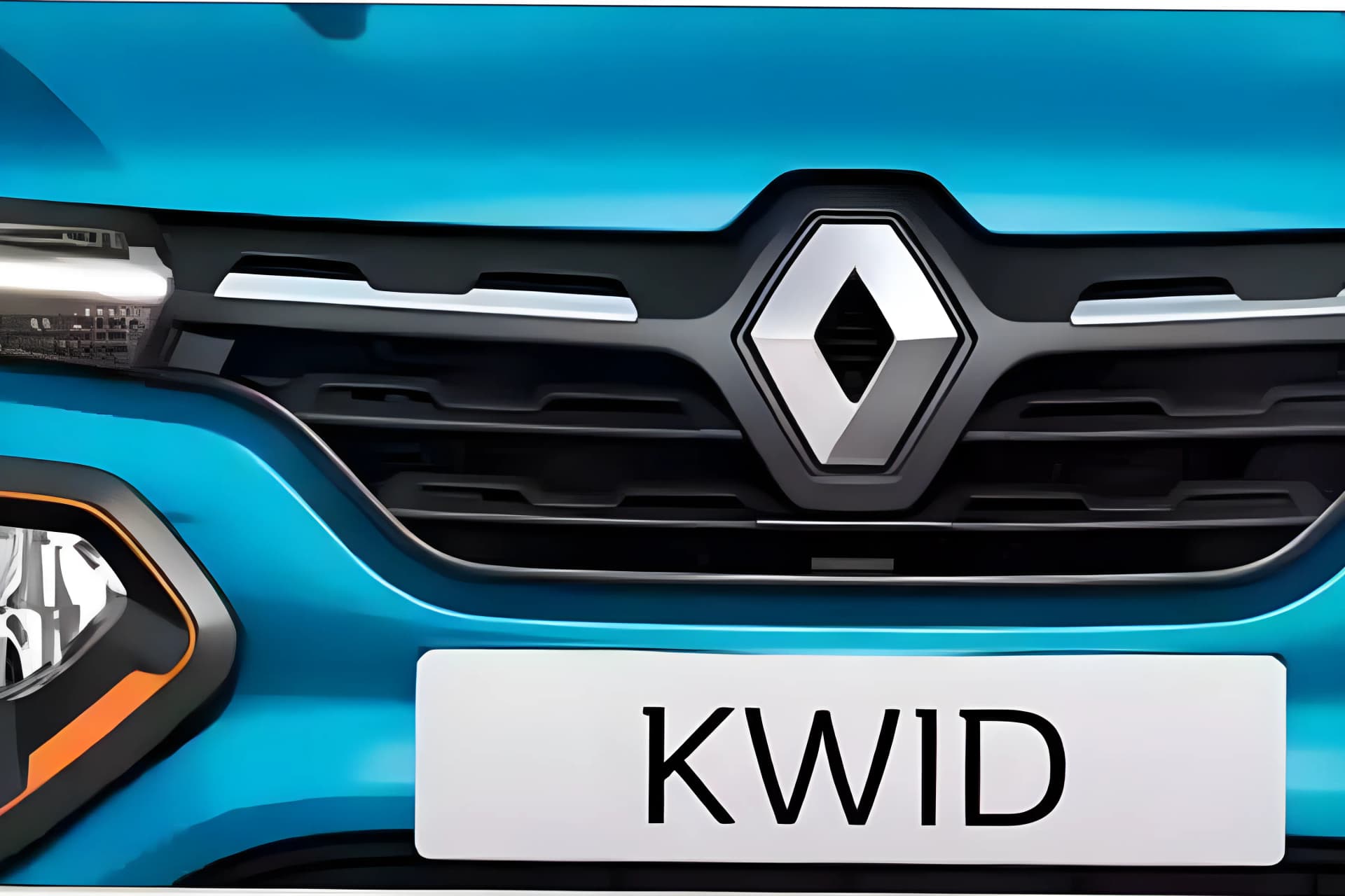 Renault Kwid Bumper Chrome Garnish View