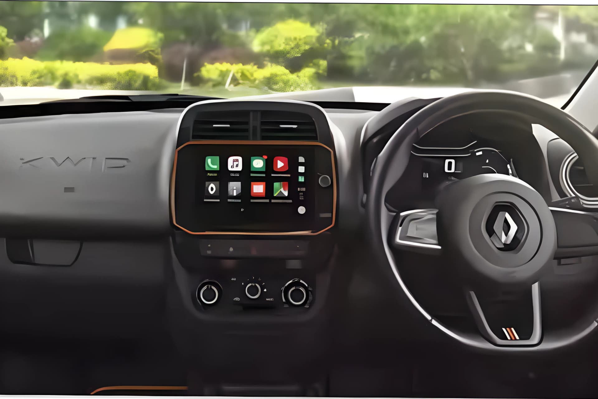 Renault Kwid Steering Wheel View