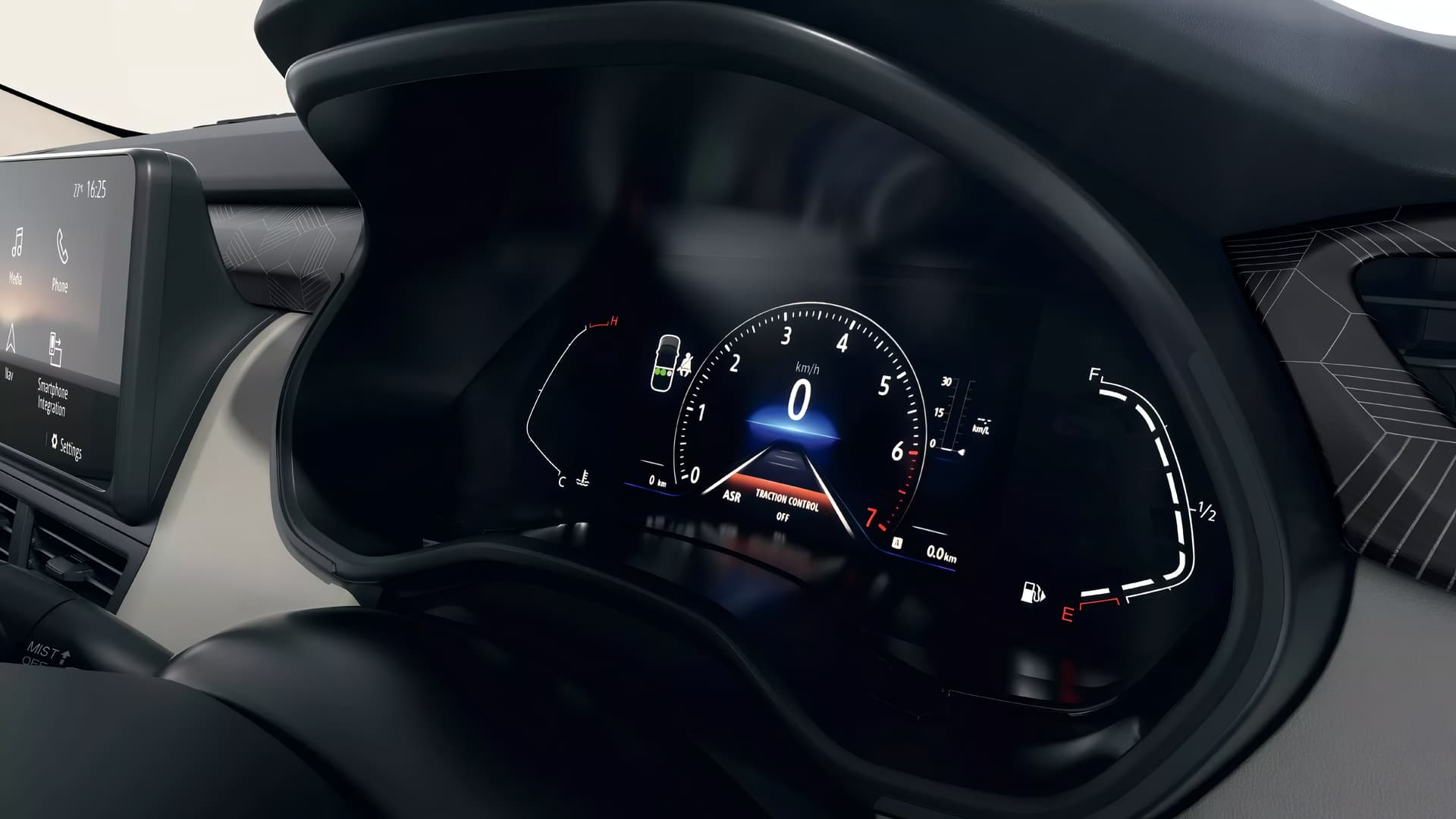 Renault Triber Meter View