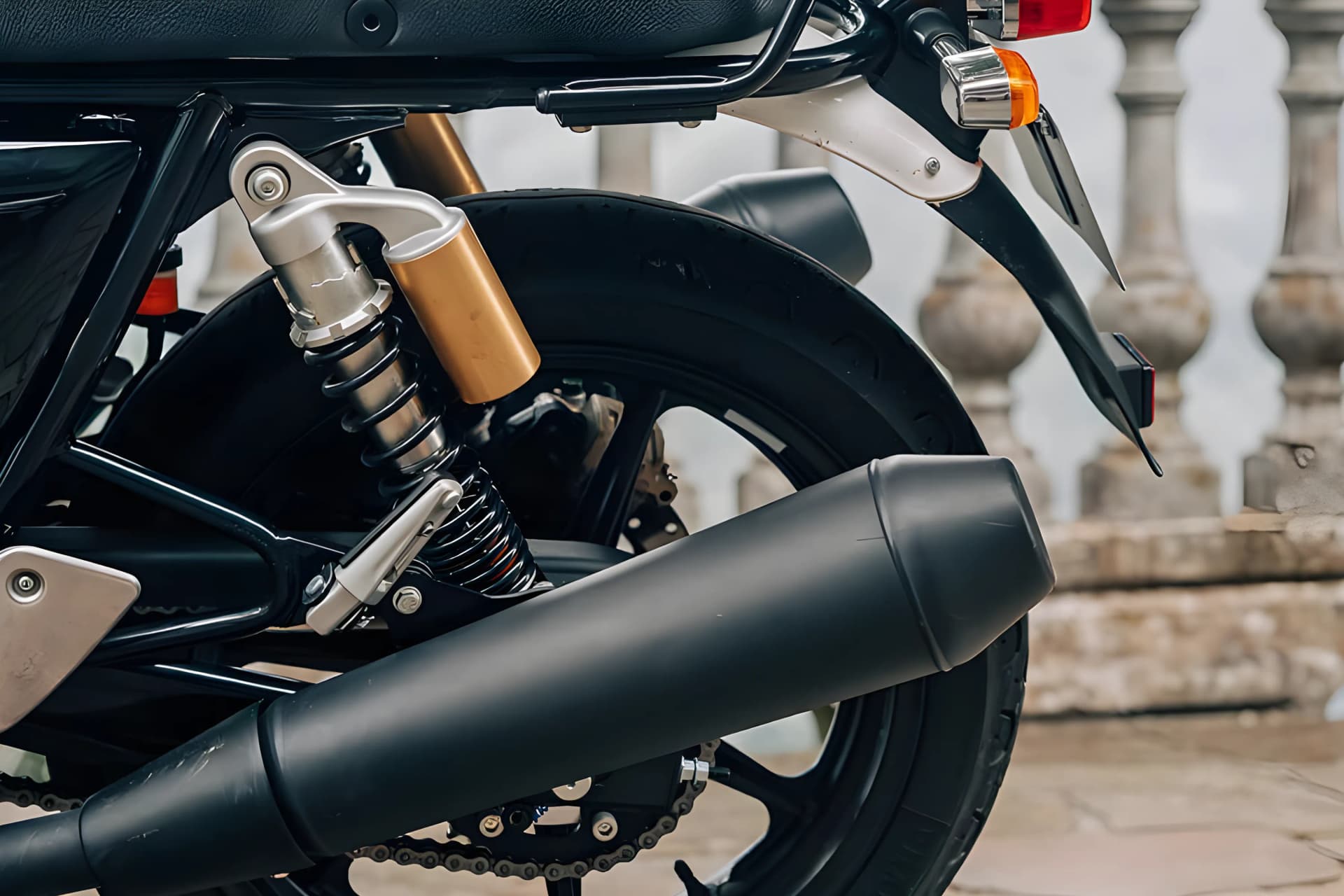 Royal Enfield Continental GT 650 Silencer View