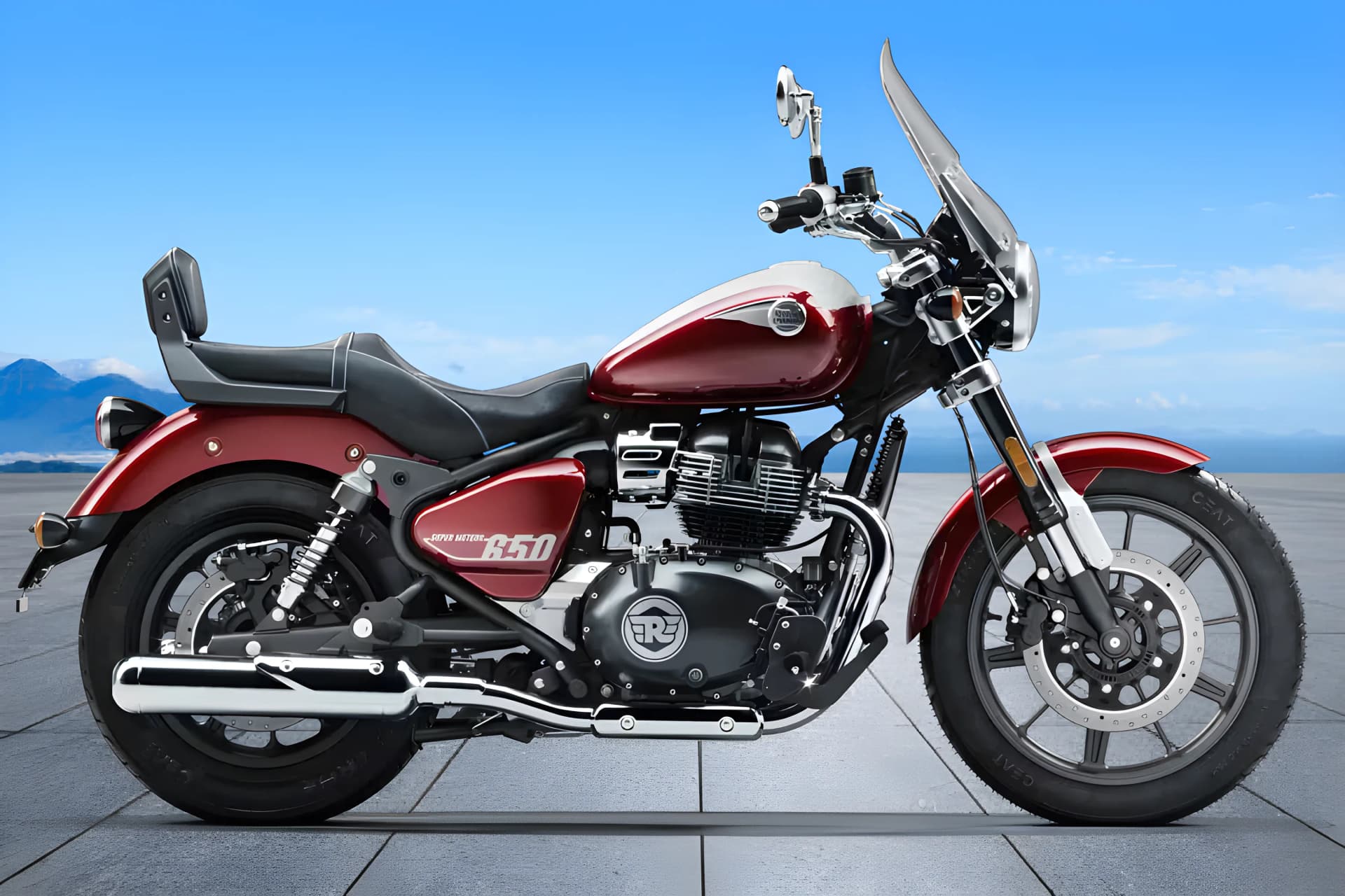 Royal Enfield Super Meteor 650 Images Right Side View