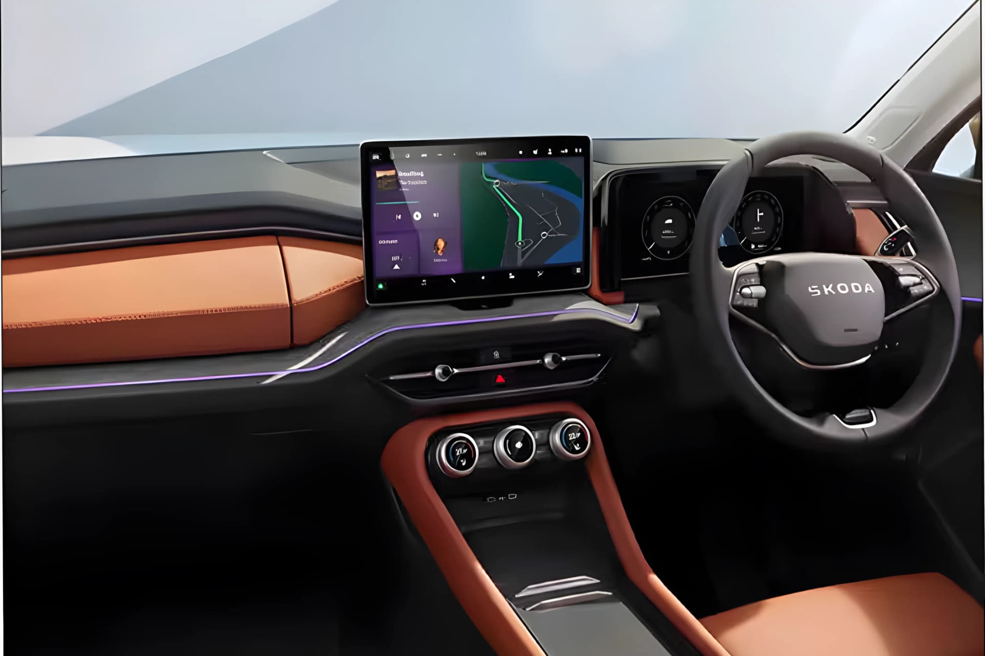 Skoda Kodiaq Touch Screen View