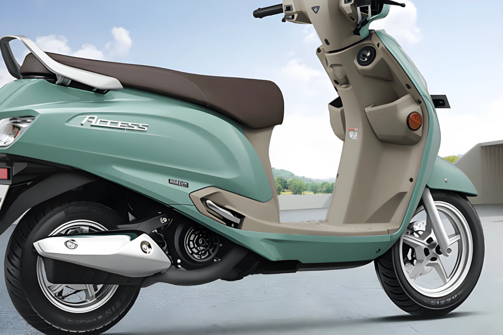 Suzuki Access Glove Box View