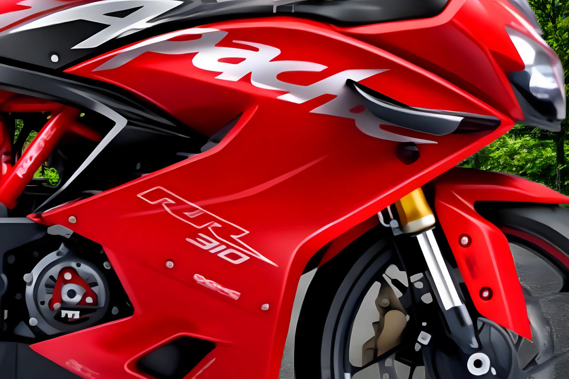 TVS Apache RR 310 Badge View