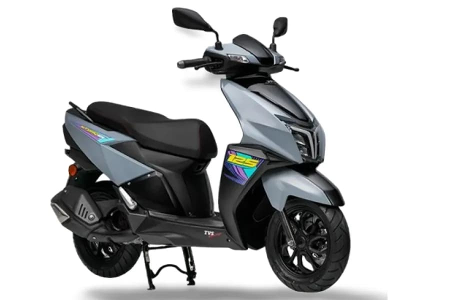 TVS Ntorq 125 Nardo Grey color