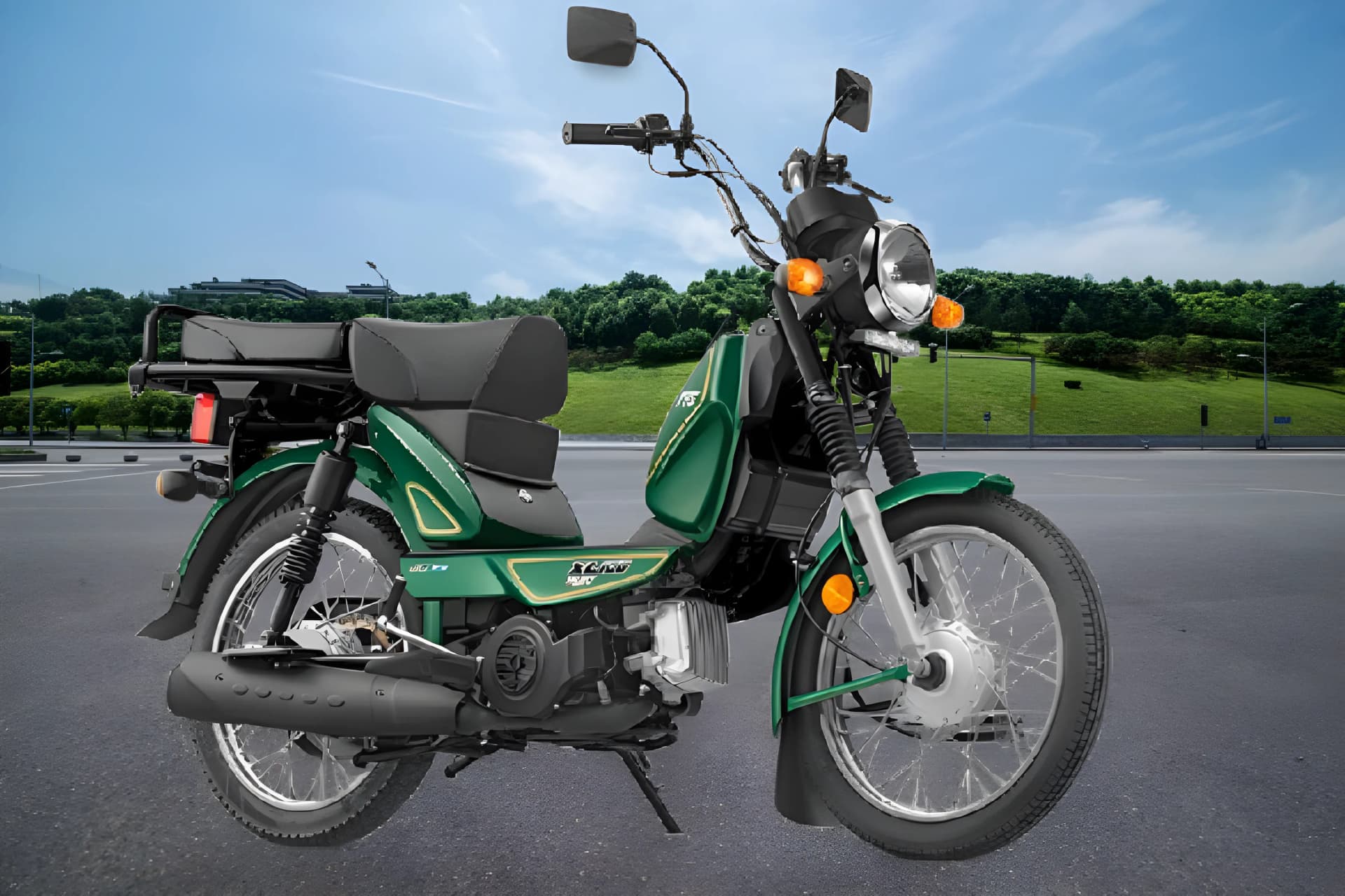 TVS XL 100 Heavy Duty Images