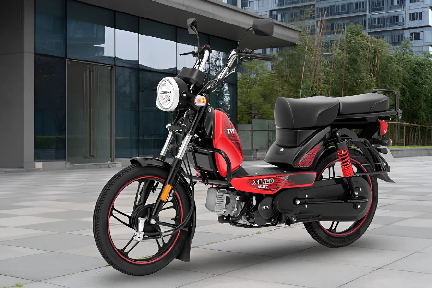 TVS XL 100 Heavy Duty AlloIy Images