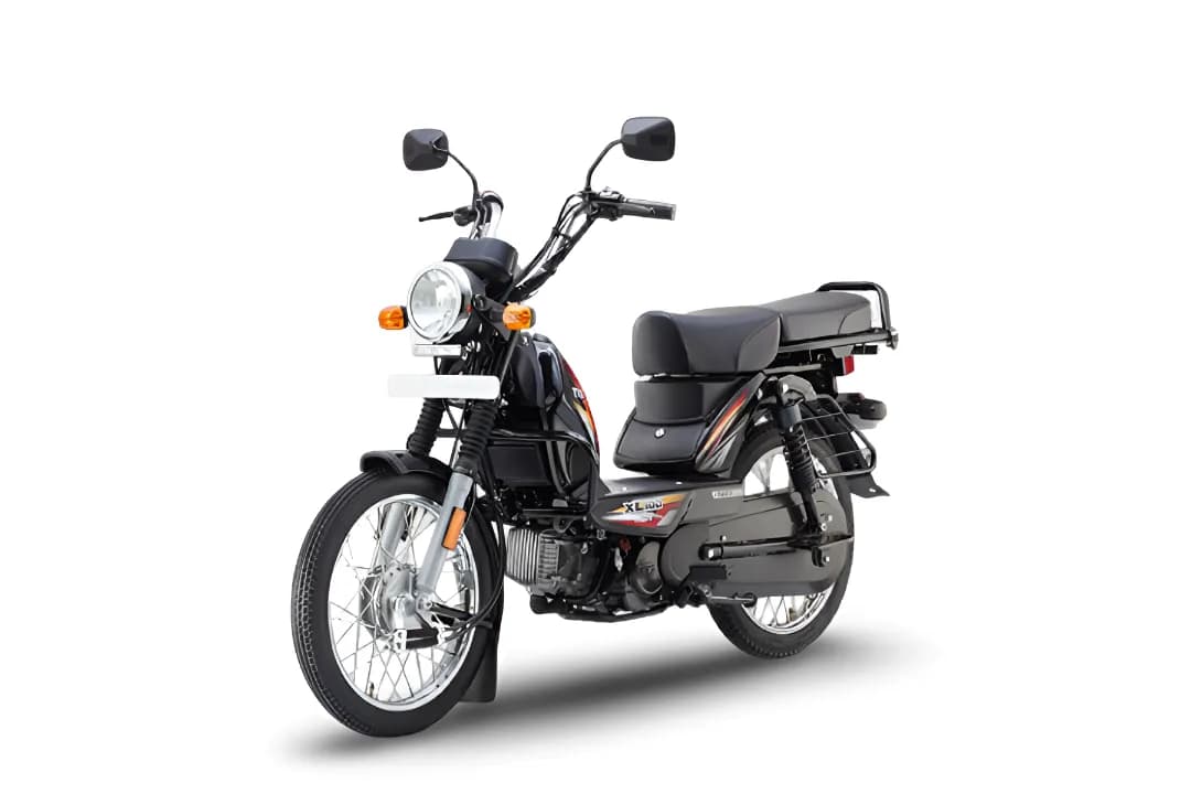 TVS XL 100 Heavy Duty i-Touch Start Black  color
