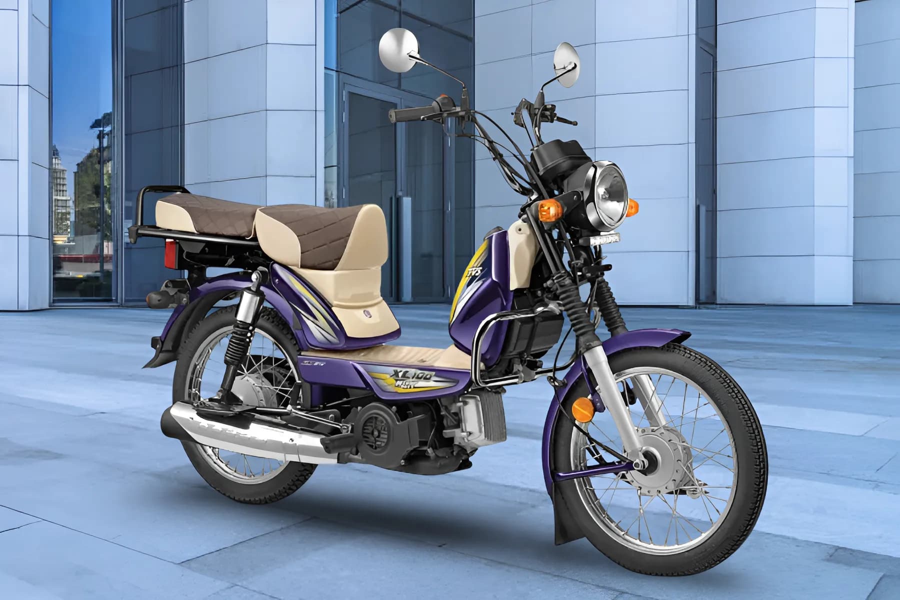 TVS XL 100 Win Edition Right Side View
