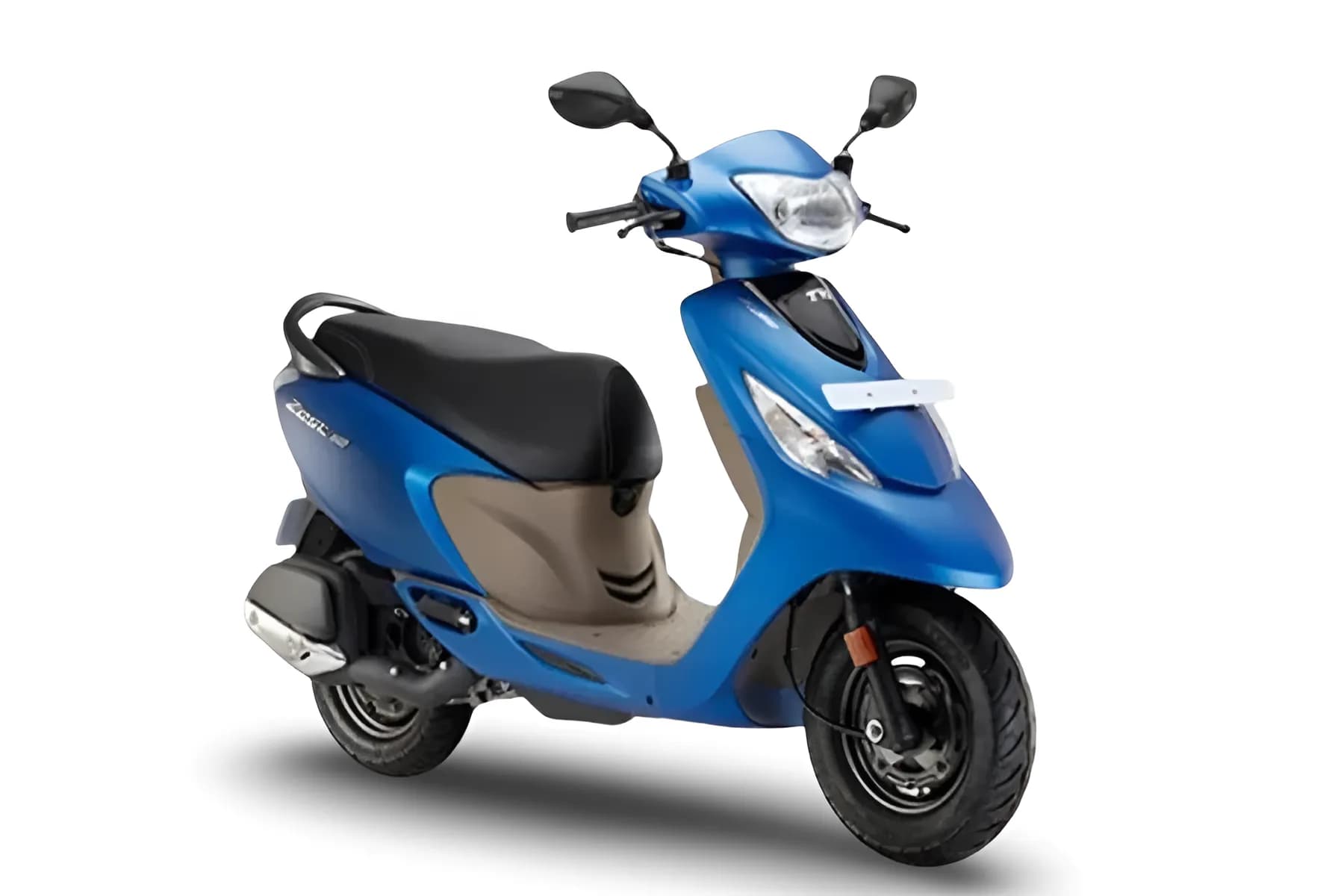 TVS Zest 110 Matte Blue color