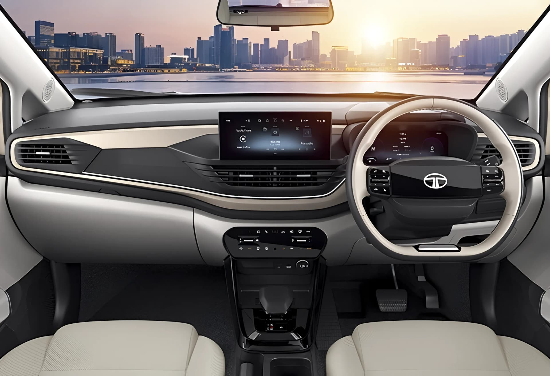Tata Altroz Dashboard View