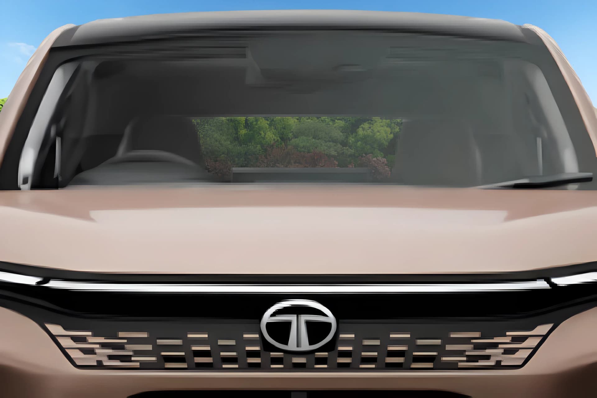 Tata Curvv Front Bumper View