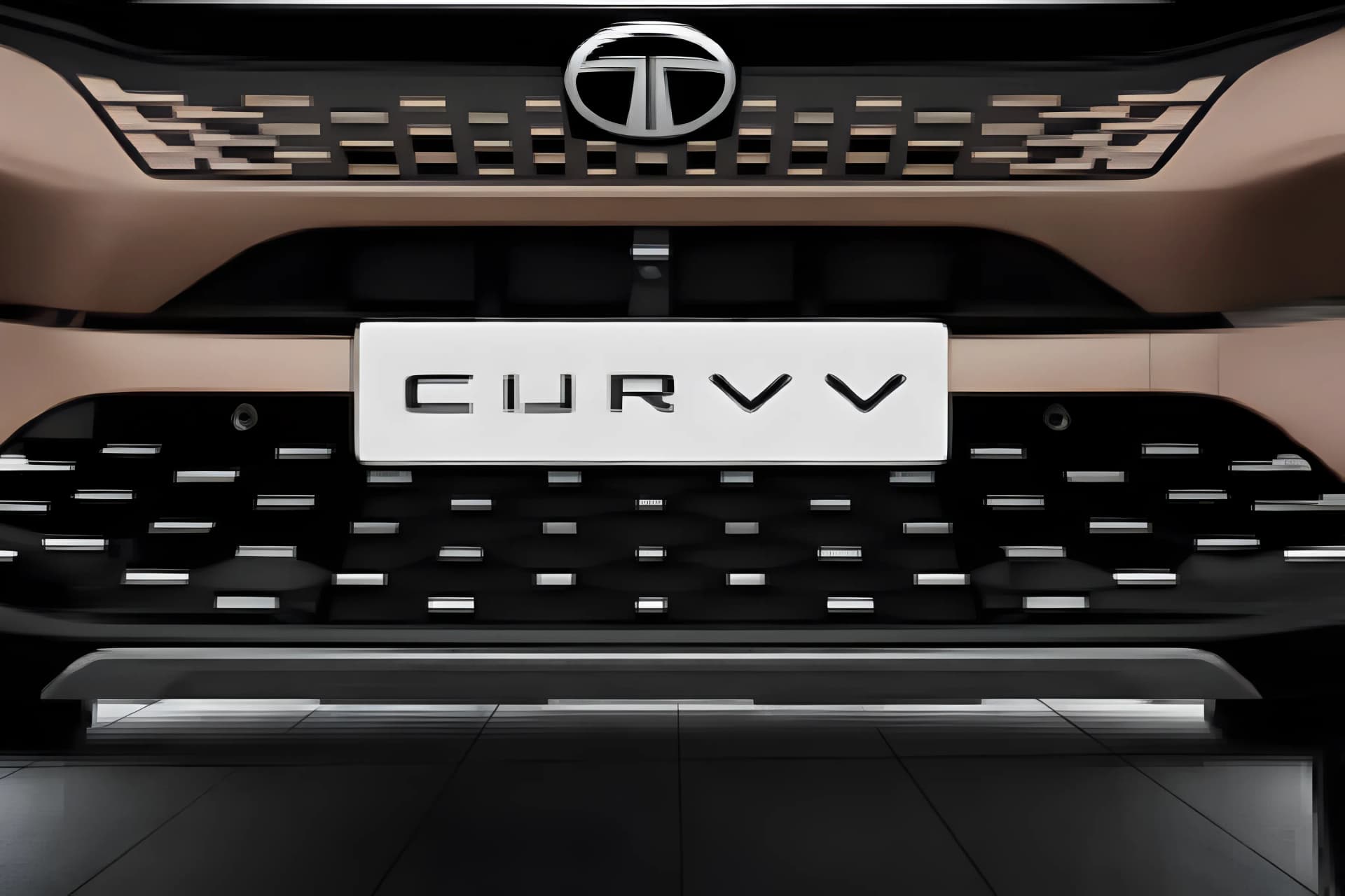 Tata Curvv Front Grille View